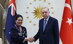 Cumhurbaşkanı Erdoğan, Yeni Zelanda Genel Valisi Kiro'yu kabul etti