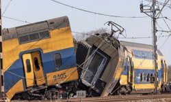 Danimarka'da tren kazası: 17 yaralı