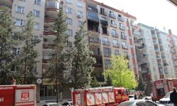 Diyarbakır'da apartman yangını: 5 kişi dumandan etkilendi