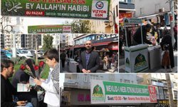 Diyarbakır'ın dört bir yanında Mevlid-i Nebi hazırlığı
