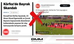 DMM'den 'bayrağa saygısızlık' iddialarına yalanlama