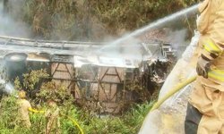 Ekvador'da yolcu otobüsü uçuruma yuvarlandı: 11 ölü, 20 yaralı