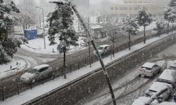 Elazığ için kuvvetli yağış ve kar uyarısı