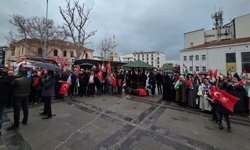 Elazığ'da siyonist rejimin idam kararlarına karşı basın açıklaması düzenlendi