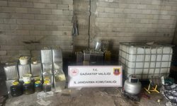 Gaziantep'te bin 500 litre sahte zeytinyağı ele geçirildi
