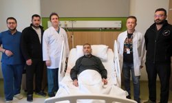 Gaziantep'te bir hastadan 8,5 kiloluk böbrek çıkarıldı