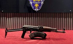 Gaziantep'te kalaşnikof tüfek ele geçirildi