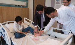 Gaziantep'te mikrocerrahi ameliyatla 8 yaşındaki hasta sağlığına kavuştu