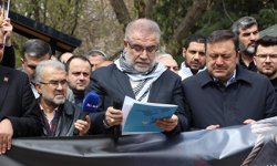 Gaziantep'te siyonist israilin idam kararı kınandı