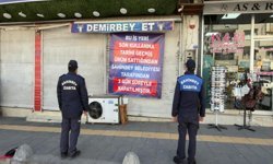 Gaziantep'te son kullanma tarihi geçmiş ürün satan kasap kapatıldı