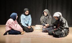 Gazze dramını sahneye taşıyan imam hatip öğrencileri takdir topladı