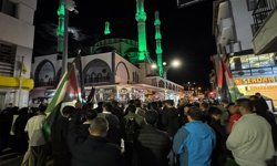 Global Sumud Filosu'na yapılan saldırıya Ağrı'dan tepki gösterildi