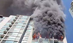 Güney Kore'de bir apartmanda çıkan yangında 2 kişi öldü