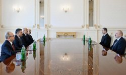 İçişleri Bakanı Çiftçi, Azerbaycan Cumhurbaşkanı Aliyev ile görüştü