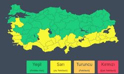 İçişleri Bakanlığından "sarı" kodlu meteorolojik uyarı