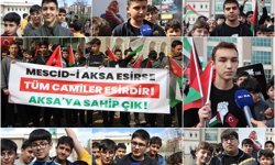 İmam hatip öğrencilerinden siyonistlerin idam kararlarına tepki: Karşı çıkmazsak bu durum devam edecek