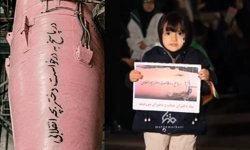 İranlı küçük kız 'pembe füze' için teşekkür etti