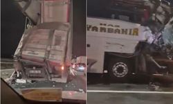 İstanbul'da tır ile yolcu otobüsü çarpıştı: 10 yaralı