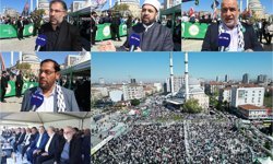 İstanbul'daki Mevlid-i Nebi programına katılan isimlerden 'vahdet' çağrısı