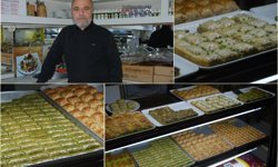 İzmir Kemeraltı Çarşısı'nda 40 yıllık lezzet ustası Kaya özgün tatlılarıyla fark oluşturuyor