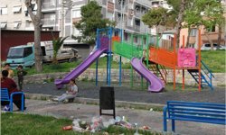 İzmir'de çocuklar bakımsız park için konuştu: Oyun oynayamıyoruz