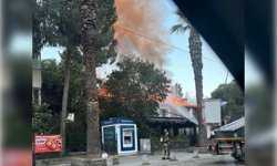 İzmir'de restoran yangını