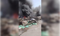 İzmir'de sanayi sitesinde çöp sorunu: Atıklar toplanmıyor, her gün yakılıyor