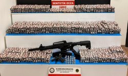 Kahramanmaraş'ta 29 bin sentetik ecza hap ele geçirildi