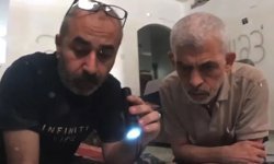 Kassam'dan yeni görüntüler: Sinvar ve Tel Sultan komutanı şehadet öncesi kamerada