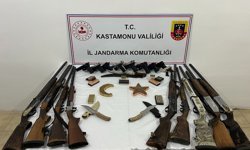 Kastamonu'da silah operasyonu: 17 şüpheliye işlem
