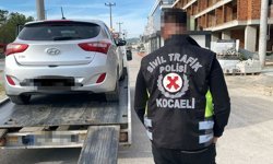 Korsan taşımacılık yapan sürücüye 100 bin lira ceza kesildi