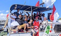 'Küresel Direniş Filosu' Yunanistan açıklarına yaklaştı