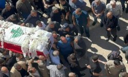 Lübnanlı gazeteci Emel Halil defnedildi