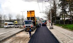Malatya çevre yolu yan yolları yenileniyor