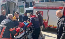 Malatya'da asansör boşluğuna düşen işçi ağır yaralandı