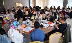 Malatya'daki örgü yarışması büyük ilgi gördü