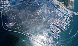 Malezya'da çıkan yangında bin ev yanarak kullanılamaz hale geldi