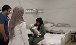 Mardin'de 37 haftalık Reyyan bebek, diyafram hernisi ameliyatı ile sağlığına kavuştu