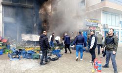 Mardin’de manavda çıkan yangın söndürüldü