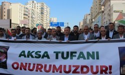 Mardin'de STK'lardan alıkonulan aktivistler nedeniyle siyonist rejime tepki