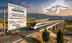 Mersin, Adana, Osmaniye, Gaziantep hızlı tren projesinde sona yaklaşılıyor