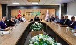 Mersin'de İl Milli Eğitim Müdürlüğü birim amirleri toplantısı yapıldı