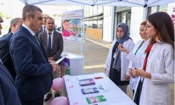 Mersin'de kanser haftasında erken teşhise dikkat çekildi