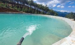 Mersin’de orman yangınlarıyla mücadelede kritik öneme sahip su toplama çukurlarında doluluk yüzde100'e ulaştı