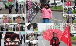 Mevlid-i Nebi etkinliğine katılan çocuklar: Peygamberimiz için geldik