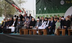 Mevlid-i Nebi mitingine yurt içi ve yurt dışından katılan yetkililer takdim edildi