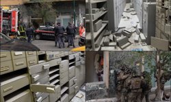 Napoli'de gündüz vakti banka soygunu: 25 kişi rehin alındı