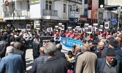 Okul saldırılarında ölenler için Ağrı'da gıyabi cenaze namazı kılındı