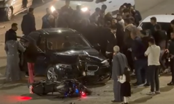 Otomobil ile motosiklet çarpıştı: Bir yaralı