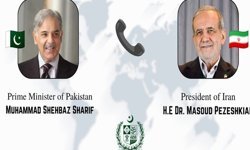Pakistan Başbakanı Şerif, İran Cumhurbaşkanı Pezeşkiyan ile görüştü